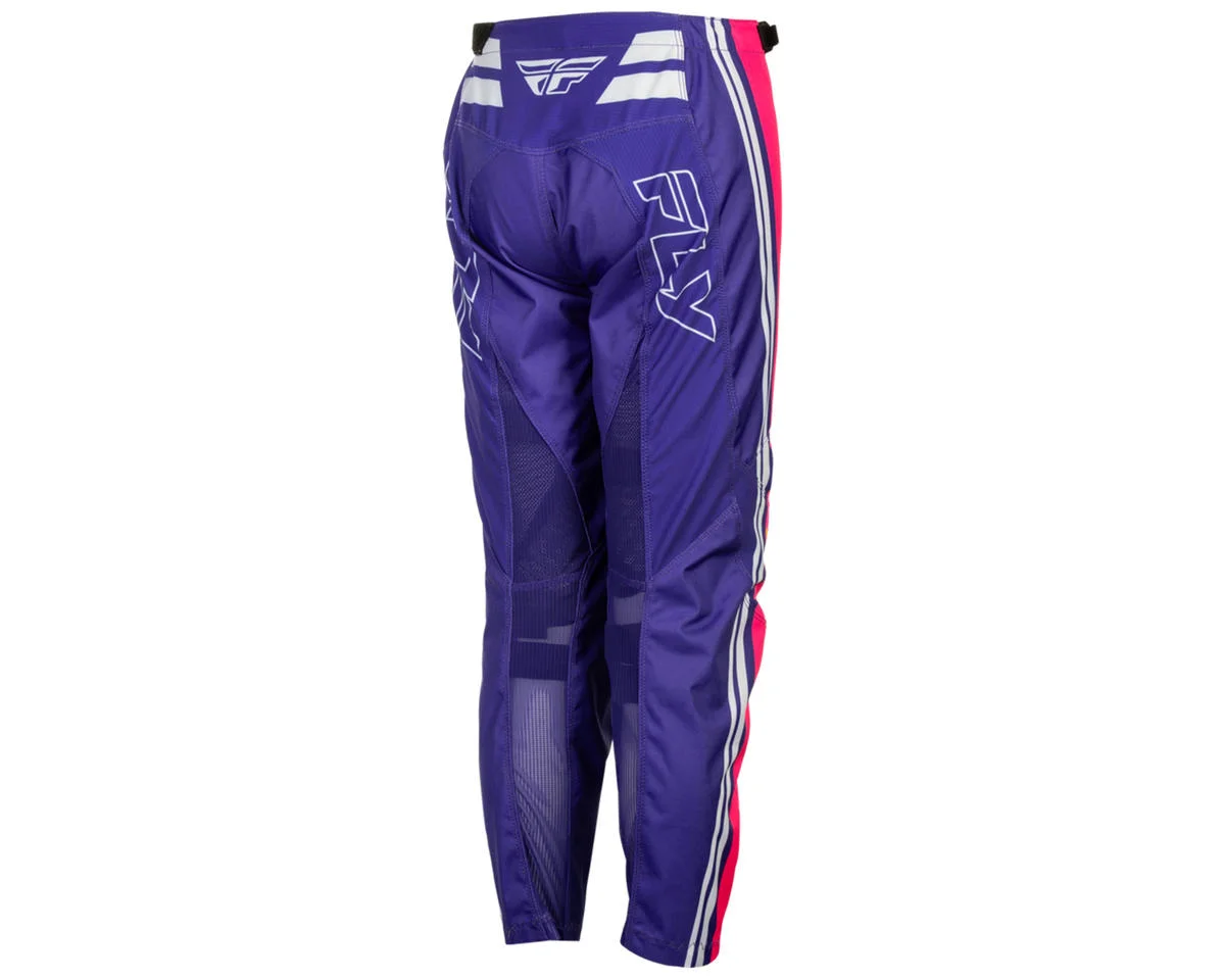 Fly Racing Youth F-16 Raze Pants (Purple/Red/Yellow) (18) - view 2